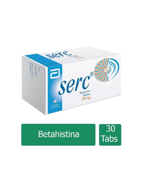 serc  mg betahistina  tabletas abbott farmalisto