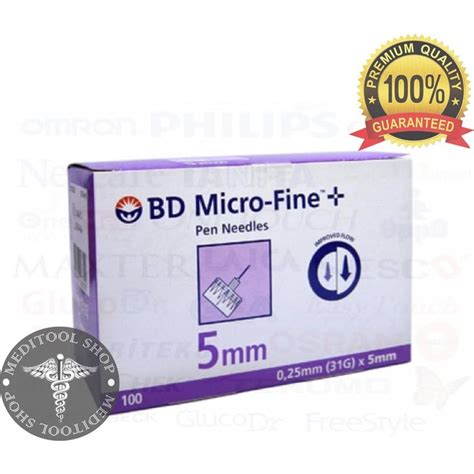 Jual Eceran Jarum Insulin Bd Micro Fine Ukuran Mm Shopee Indonesia