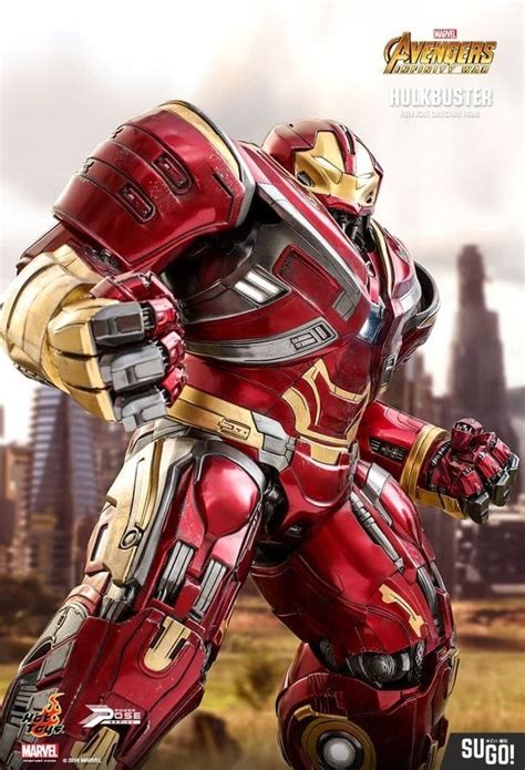 Hot Toys Avengers Infinity War Hulkbuster Power Pose Scale