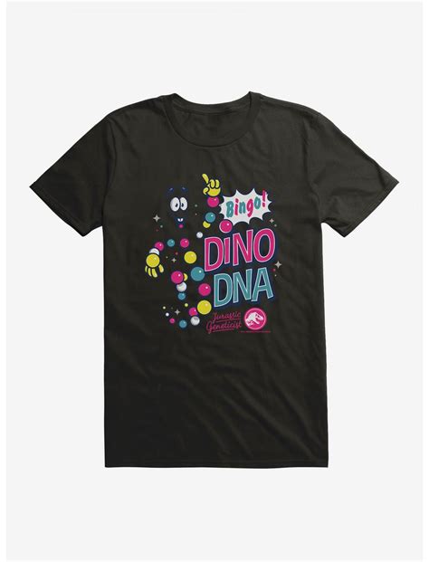 Jurassic World Dino Dna Bingo T Shirt Boxlunch