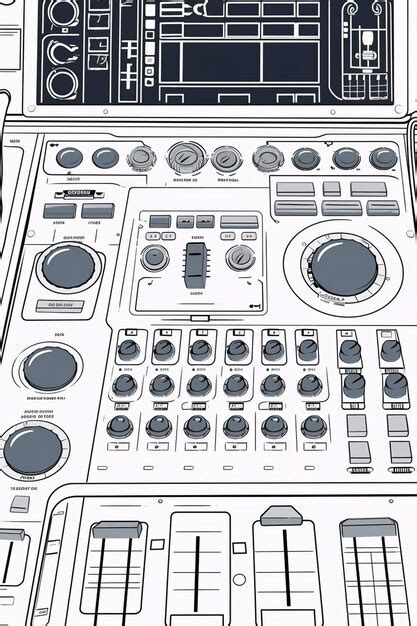 control panels drawing pictures