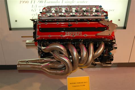 The Ferrari V12 From The 1990 Formula One Season R Formula1