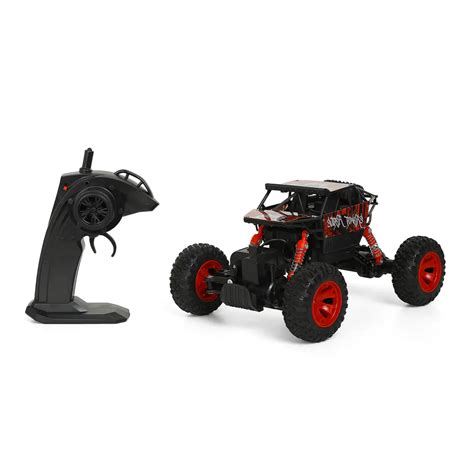 Ralleyz Rock Crawler Remote Control Car 6Y Red Black