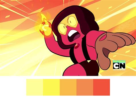 Inspire Se Com As Paletas De Cores Do Desenho Animado Steven Universe Design Culture