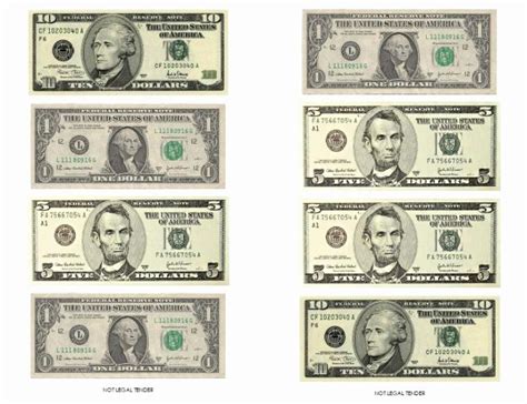 Customizable Fake Money Template Stcharleschill Template