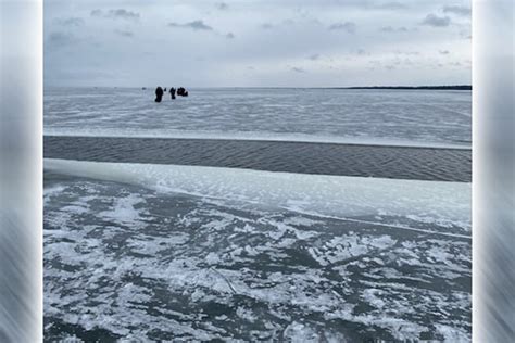 Anglers Rescued From Breakaway Ice Floe On Minnesotas Upper Red Lake