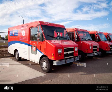 Camion De La Poste Aux Lettres Canada Banque De Photographies Et D