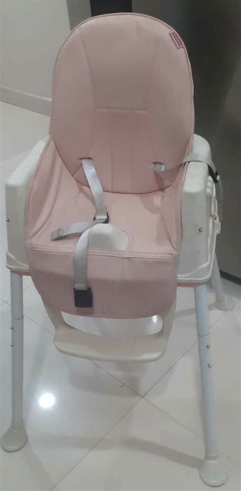 Babyhug 3 In 1 Comfy High Chair Pink Pyarababy