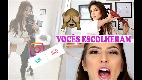 Gravei Um V Deo As Enquetes Do Instagram Fernanda Petrizi Youtube