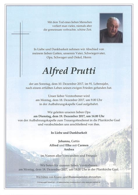 Parte F R Alfred Prutti Pax Requiem