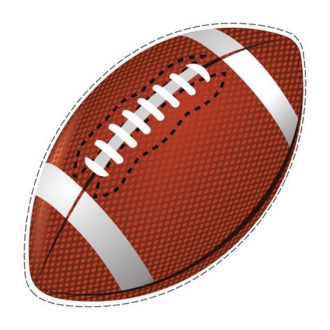 Printable Football Cutouts Printable Jd