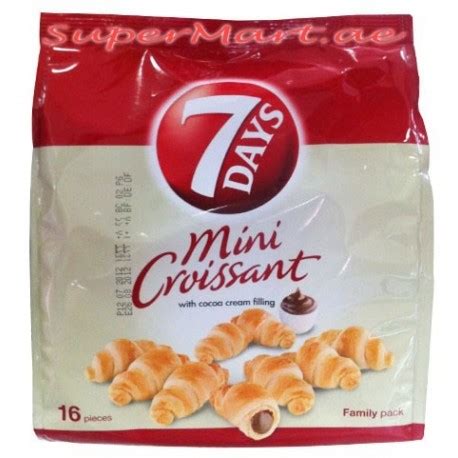 7 Days Mini Croissant Chocolate 227g From SuperMart Ae