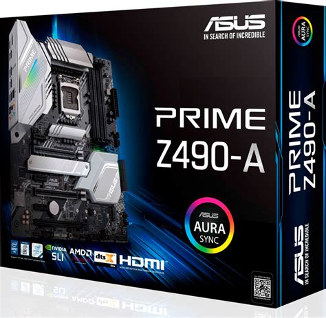 ASUS PRIME Z490-A Intel ATX Motherboard | at Mighty Ape Australia