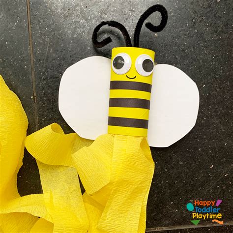 The Best Bee Crafts for Kids - Happy Toddler Playtime