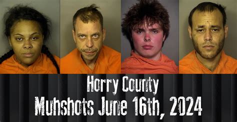 Horry County Mugshots June 16th 2024 Wfxb