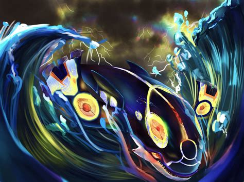 Primal Kyogre By Hydrok9 On Deviantart