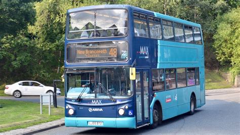 Loud ZF Arriva North East 7421 LJ55BTZ Volvo B7TL ALX400 YouTube