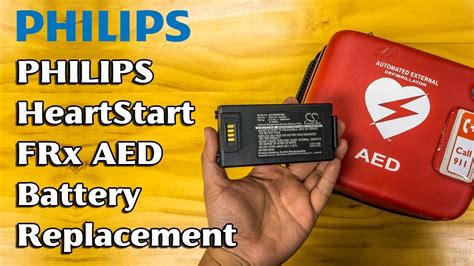 Philips Heartstart Frx Aed Battery Replacement Teardown Disassembly