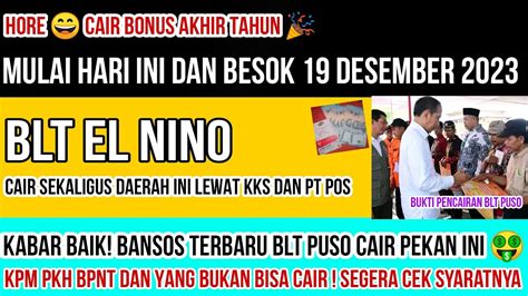 Mantap Setelah Blt El Nino Cair Blt Puso Pekan Ini Blt Elnino Cair