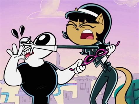 Image Dudley And Kitty Fighting Over The Sun Glasses Tuff