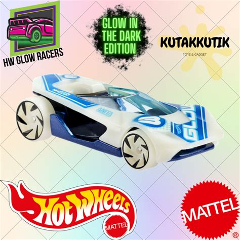 Hot Wheels Hw Warp Speeder Glow In The Dark Edition Hw Glow Racers