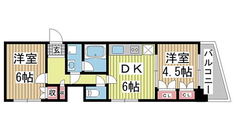 【ホームズ】メゾンフローラ 2階の建物情報｜兵庫県神戸市中央区花隈町17 27