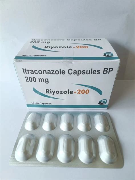 Caps Itraconazole 200 Mg At ₹ 25000box Itraconazole Capsule And