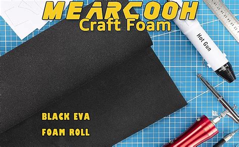 MEARCOOH Nero Schiuma Eva 2mm 34cm 124 5cm Premium Eva Foam Cosplay