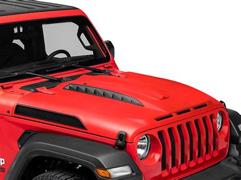 Jeep Gladiator Unleash Series Hood With Functional Air Vents Unpainted