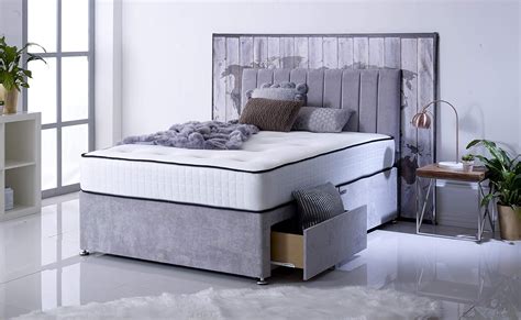 Comfort Night Sleep Ltd Bravo Divan Double Bed With Memory Foam