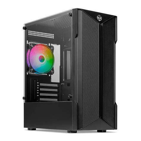 Gabinete Gamer Tgt Skylancer V Argb Mid Tower Lateral De Vidro