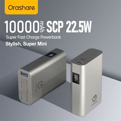 Orashare Osp Powerbank Scp W Super Fast Charge Digital Display