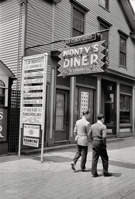 Shorpy Historical Photo Archive Montys Diner 1942 Vintage Pictures