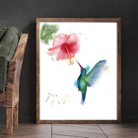 Kolibri Painting Etsy