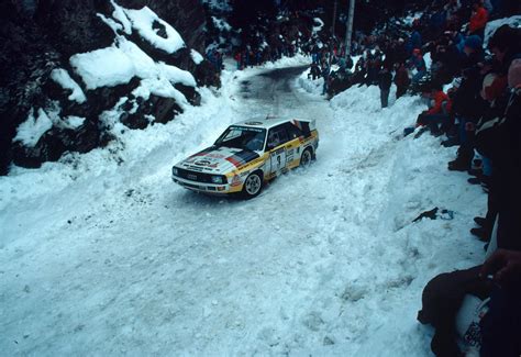 Walter R Hrl And Christian Geistd Rfer In An Audi Sport Quattro S At