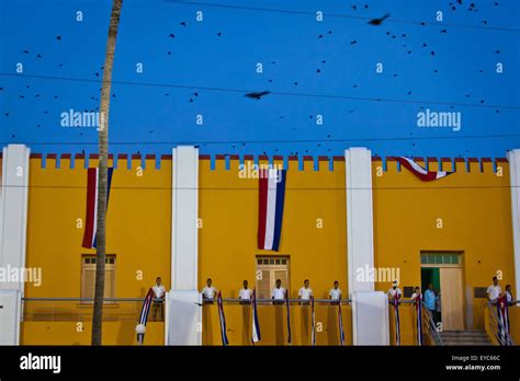 Santiago De Cuba Cuba 26th July 2015 A Ceremony Is Held To