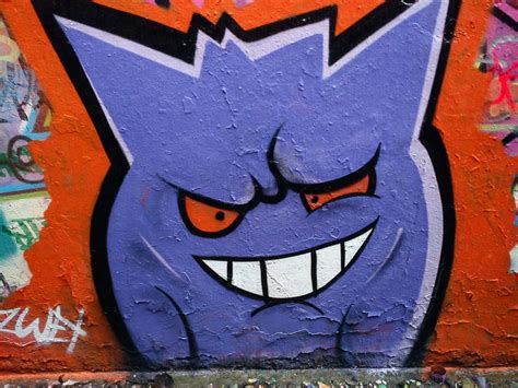 Gengar What By Suregraffiti On Deviantart