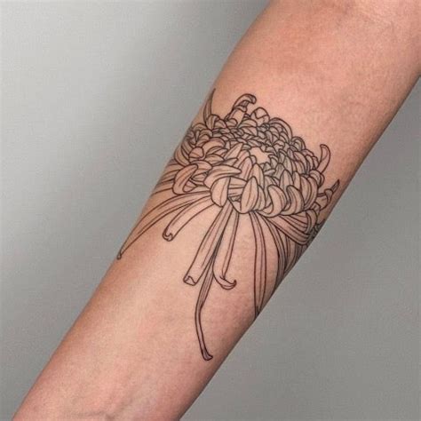 Update Chrysanthemum Tattoo Minimalist Best In Coedo Vn