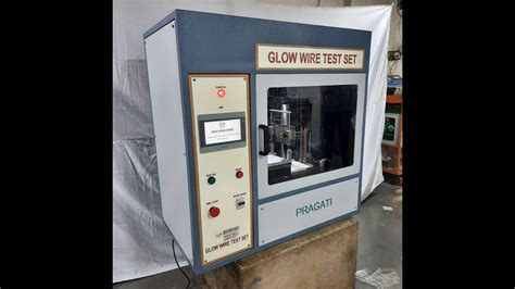 Glow Wire Test Apparatus Gwt Automated Youtube