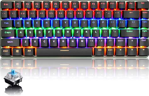 Amazon Exclusive DR1TECH Puma Clavier Gamer Ergonomique Et Rétro