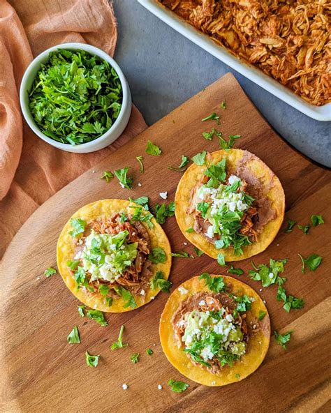 Chicken Tinga Tostadas The Candid Cooks