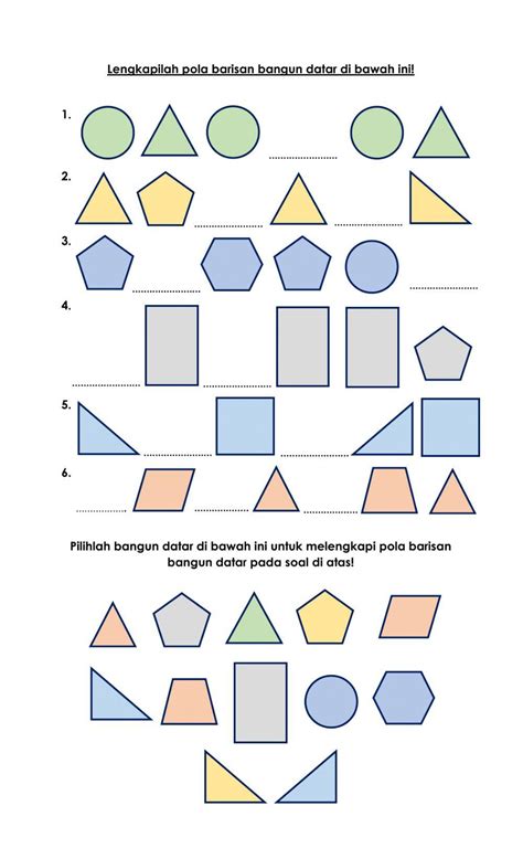 481095 Pola Barisan Bangun Datar Kelas2albayyinah