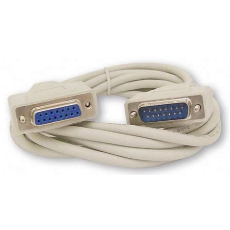 DB15 To 15 Pin Serial Extension Cable Male Female AH COMPUTER