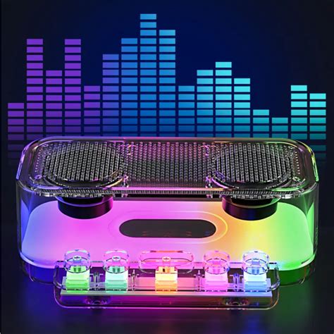 Ripley Parlante Bluetooth Led Con Subwoofer Mp Radio Fm Tf Aux