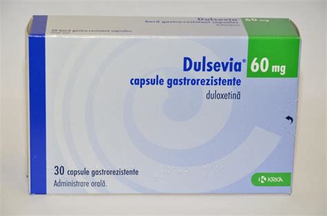 DULSEVIA Prospect 60mg X30 Capsule Gastrorezistente KRKA 36 52 RON