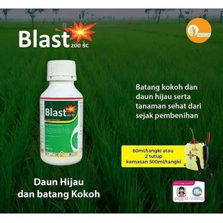 Jual Blast 500 Ml Obat Potong Leher Fungisida Bercak Daun Shopee