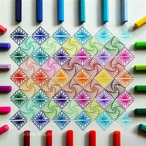 Mandalas Zentangles Doodles Lady Meli Art • Foto E Video Di Instagram Graph Paper Art