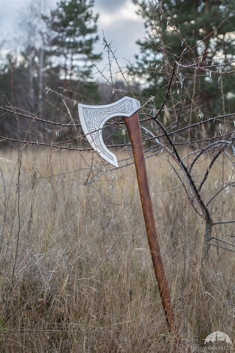 Decorative Viking Axe Steel Axe Medieval Axe Decorative Etsy