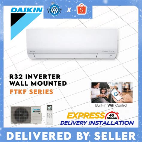 Daikin Inverter R32 1hp 2 5hp Air Conditioner Ftkf A Series With Wifi