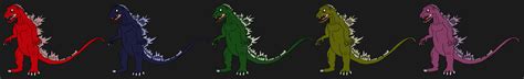 Godzilla Mighty Agent Godzilla Kaiju Sentai By Indragonsaur On